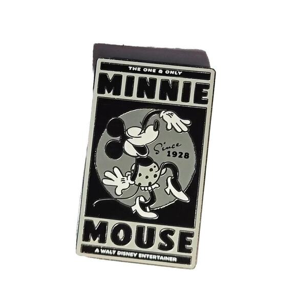 Disney Other - Minnie Mouse Metal Enamel Pin! NEW ON CARD! Loungefly Disney 100 Anniversary